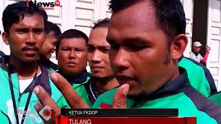 Driver Gojek Demo Posko Paslon Padang