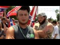 A ride rally in Leesburg for support of the confederate flag