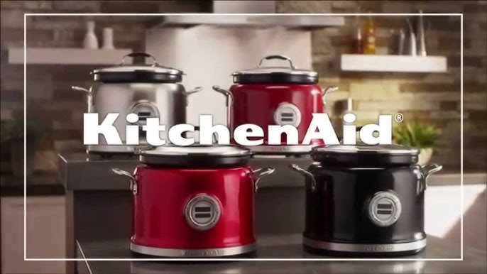 KitchenAid KMC4241SS Electric Multi Steamer Slow Cooker, 4 Qt