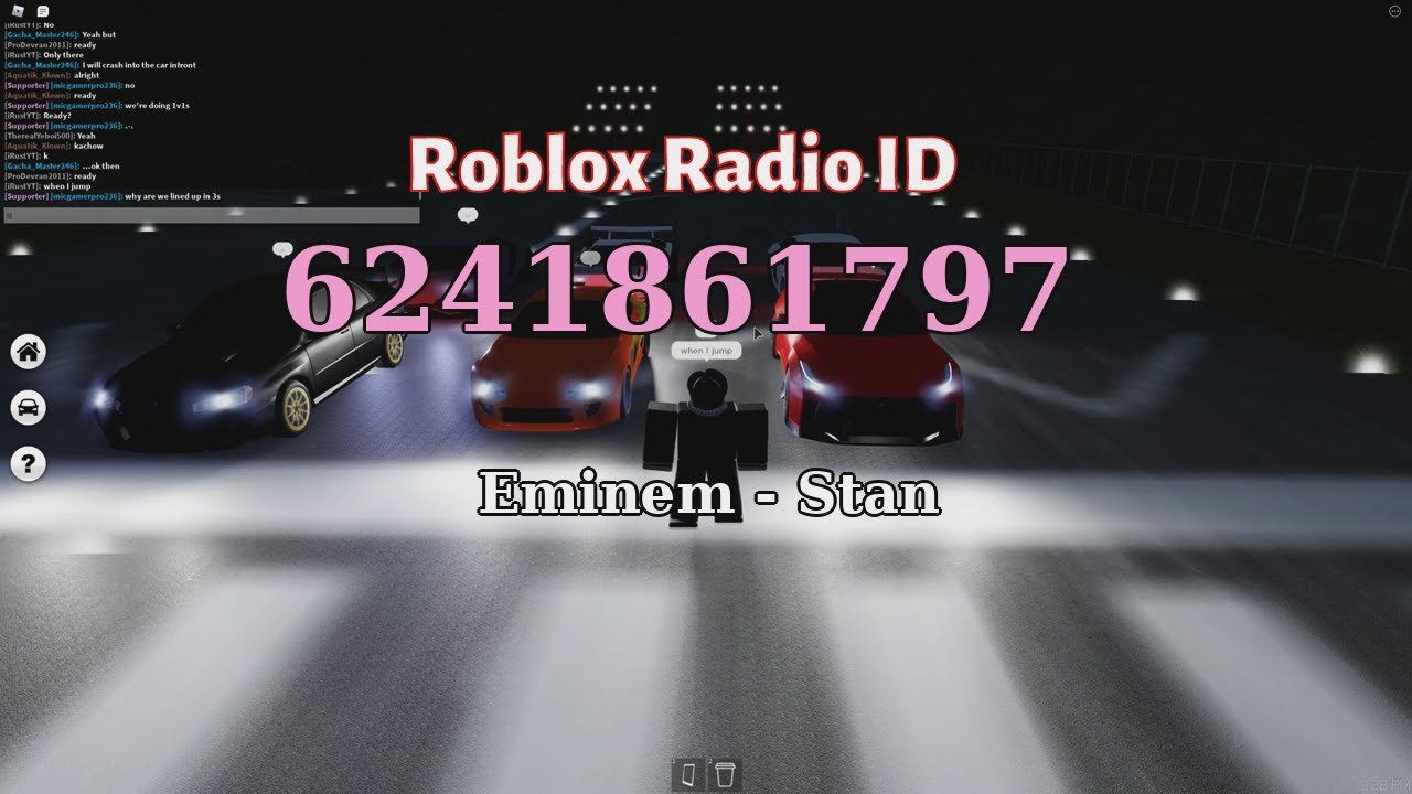 Eminem Stan Roblox Id Roblox Radio Code Roblox Music Code Youtube - eminem song id roblox remix