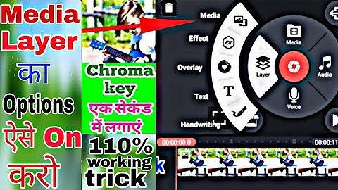 How to Enable Chroma Key or Video Layer on Kinemaster App 2019