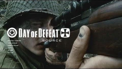 Day Of Defeat Source - Gameplay - Aim Bot Noob At The End....