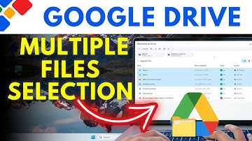 How to Select Multiple Files in Google Drive?