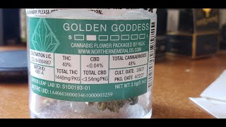 40% Golden Goddess Flower