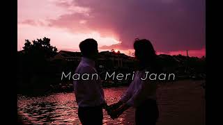 Maan Meri Jaan |Ft. KING | Lo-Fi Songs | Slow+Reverb | Hall Effect