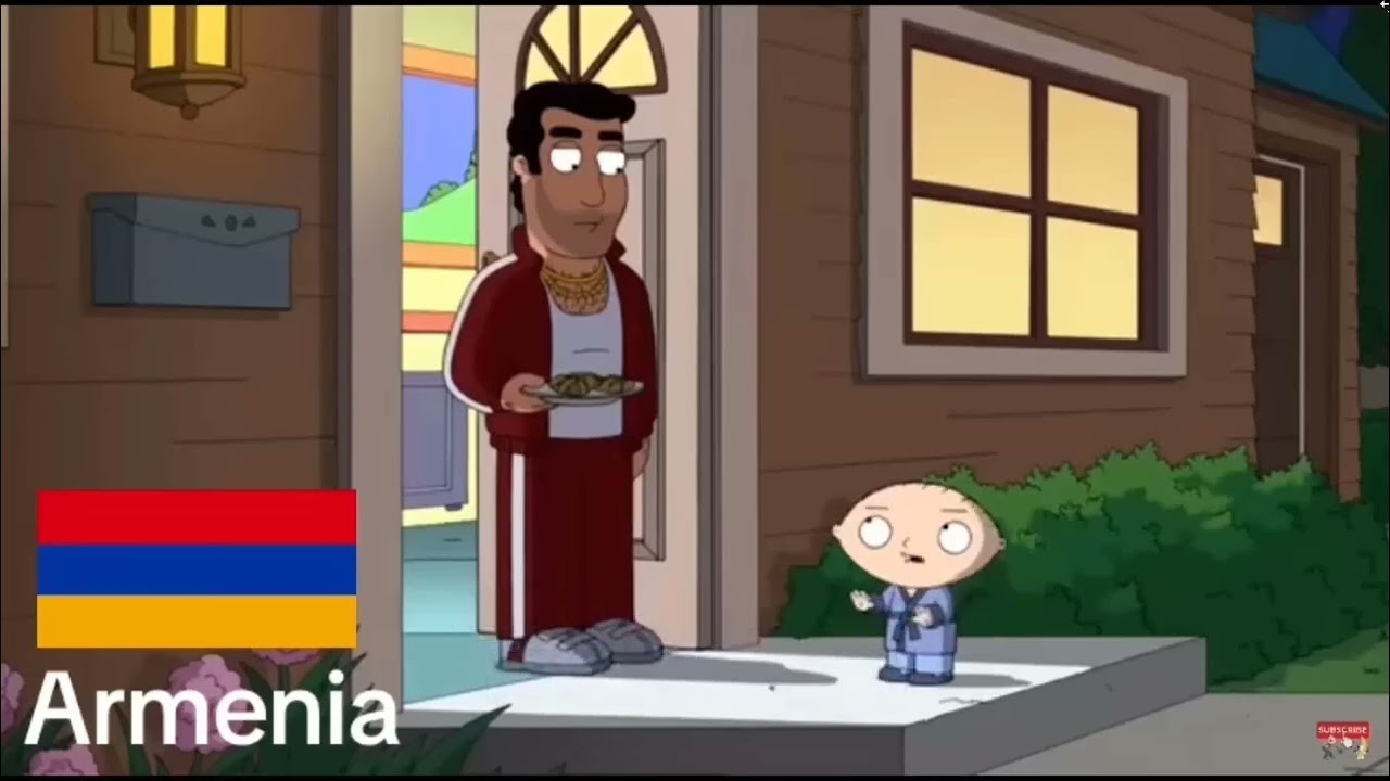 Family Guy roasting Armenia
