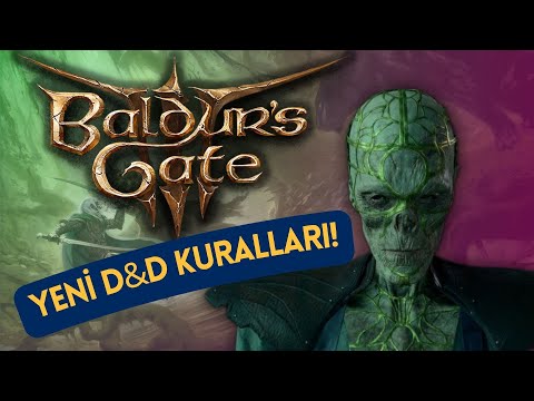 BALDUR'S GATE 3'den çalınacak D&D Kuralları!