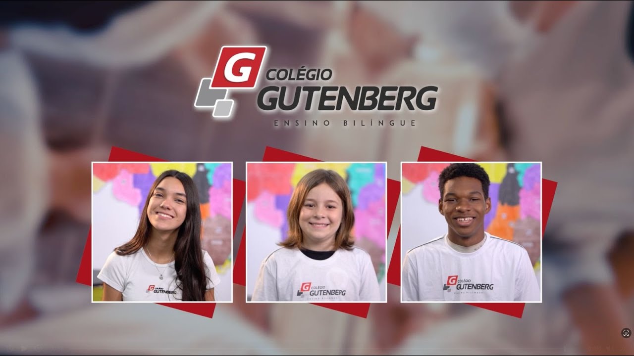 vídeo comercial COLÉGIO GUTENBERG
