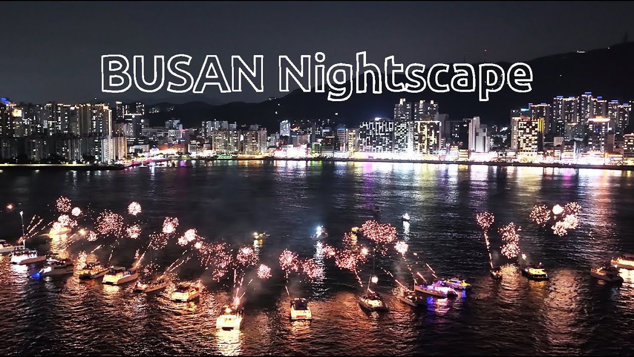 부산야경 ㅣ Busan Night View l Mavic4pro 야경