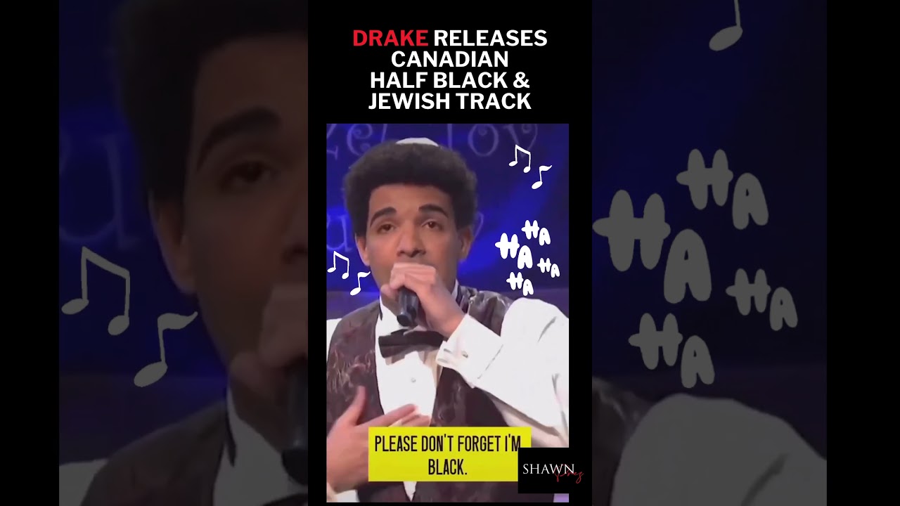 Drake Releases “Canadian Half Black and Jewish” Track #shorts #comedy #drake #hiphop