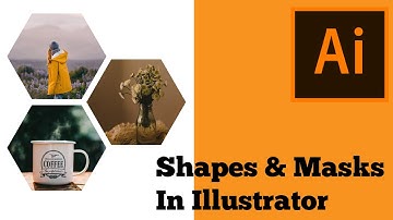 Adobe Illustrator tutorial- Using transparency / opacity mask