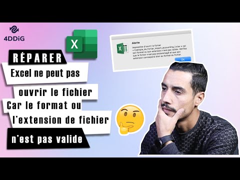 [6 Solutions]✅ Réparer l&rsquo;erreur le format ou l&rsquo;extension n&rsquo;est pas valide de fichier Excel