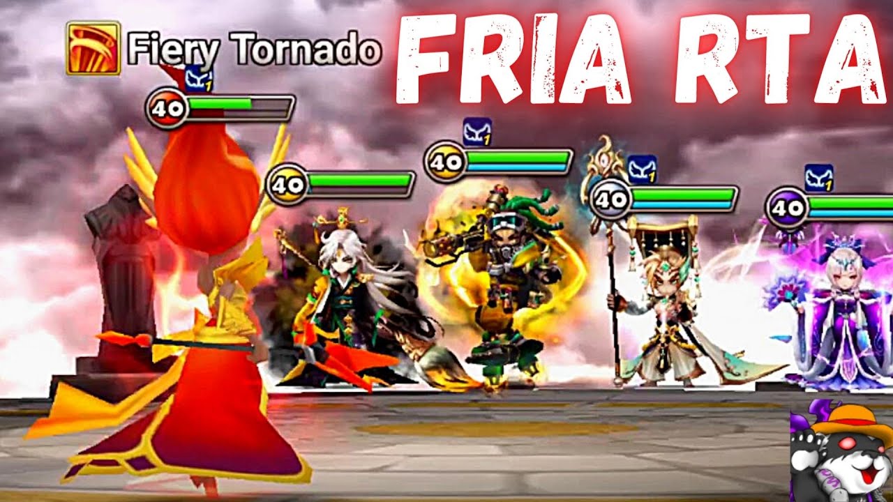 The Power Of Fria (Fire Sylphid) In RTA  Summoners War