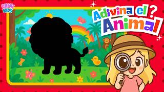 🐶🐯 Adivina el Animal para Niños con Pistas y Sonidos Reales — Aprende jugando