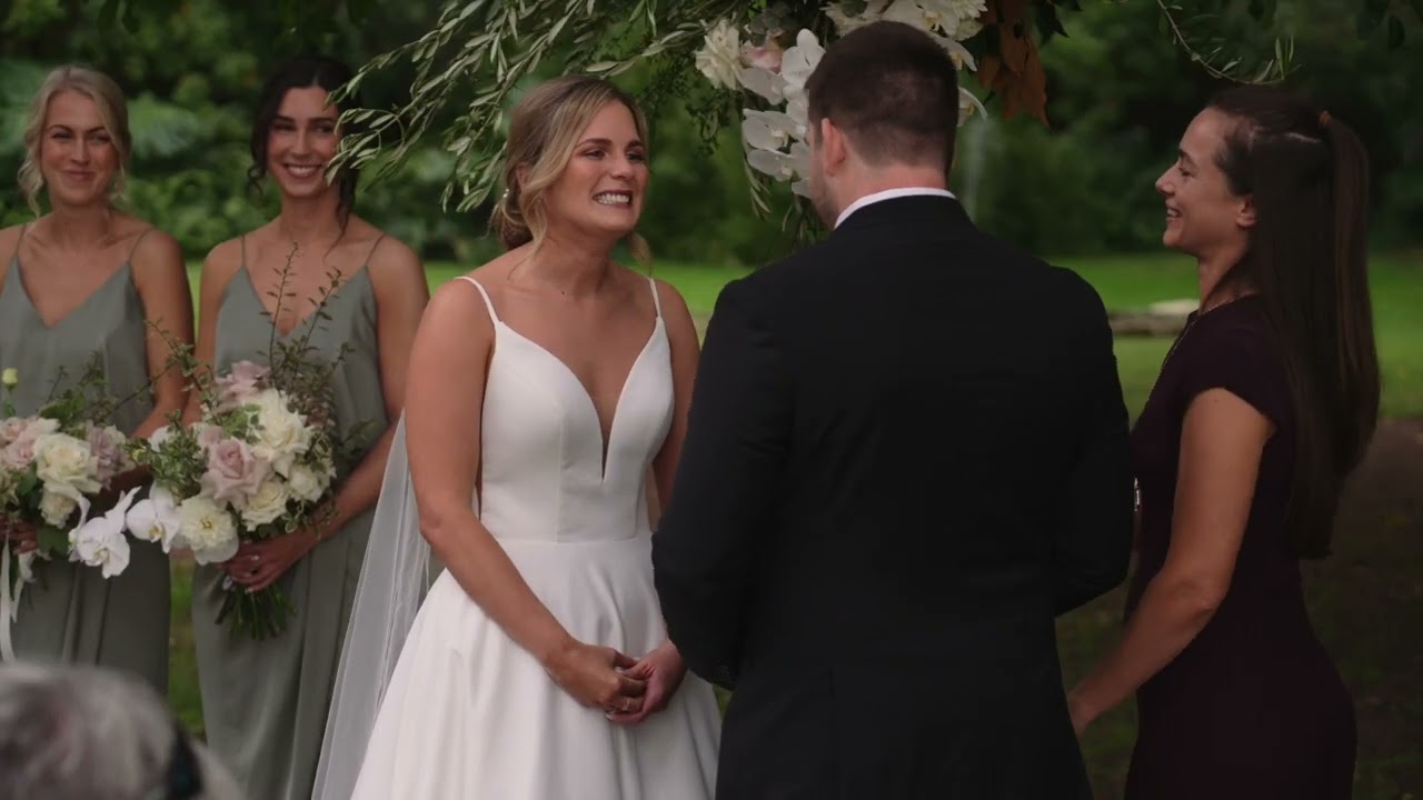 Laura + Braydon Ceremony with The Hunter Valley Celebrant