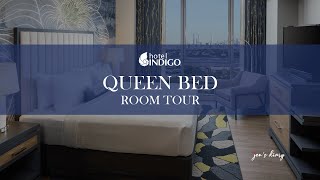 Queen Bed Room Tour Hotel Indigo Flushing New York