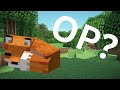 Minecraft Foxes are Overpowered