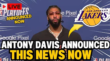 🚨BOMB! ANTONY DAVIS JUST ANNOUNCED THIS BOMB! NOBODY WAS EXPECTING IT! LAKERS NEWS TODAY