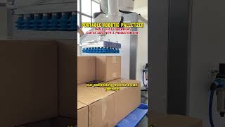 Collaborative Robot Palletizer #roboticpalletizer#palletizing #palletizer#Palletizingsystem#robot