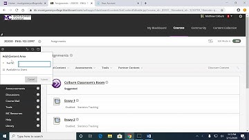 Blackboard for Instructors: Creating a Tab
