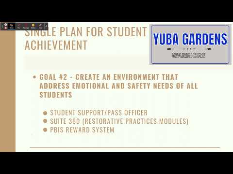 Yuba Gardens Intermediate School Site Plan Presentation - MJUSD Board Meeting 05-10-2022