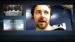 Mattias Karlsson "grillas" i Hockeylive 25/2