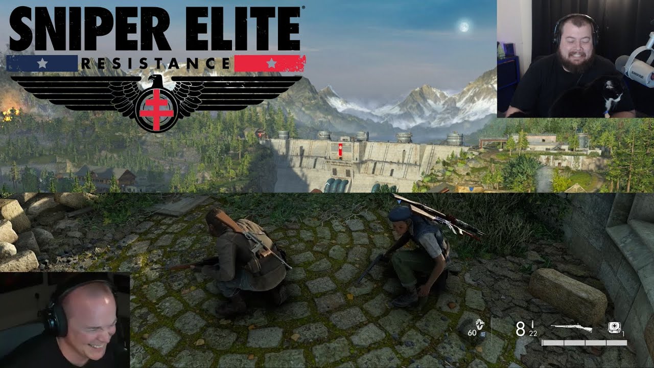 Mr Sark & APL (both perspectives) - Sniper Elite Resistance Pt 1
