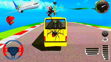 Impossible Bus Stunt Driving 2024 - Mega Ramp Racing Driving Simulator