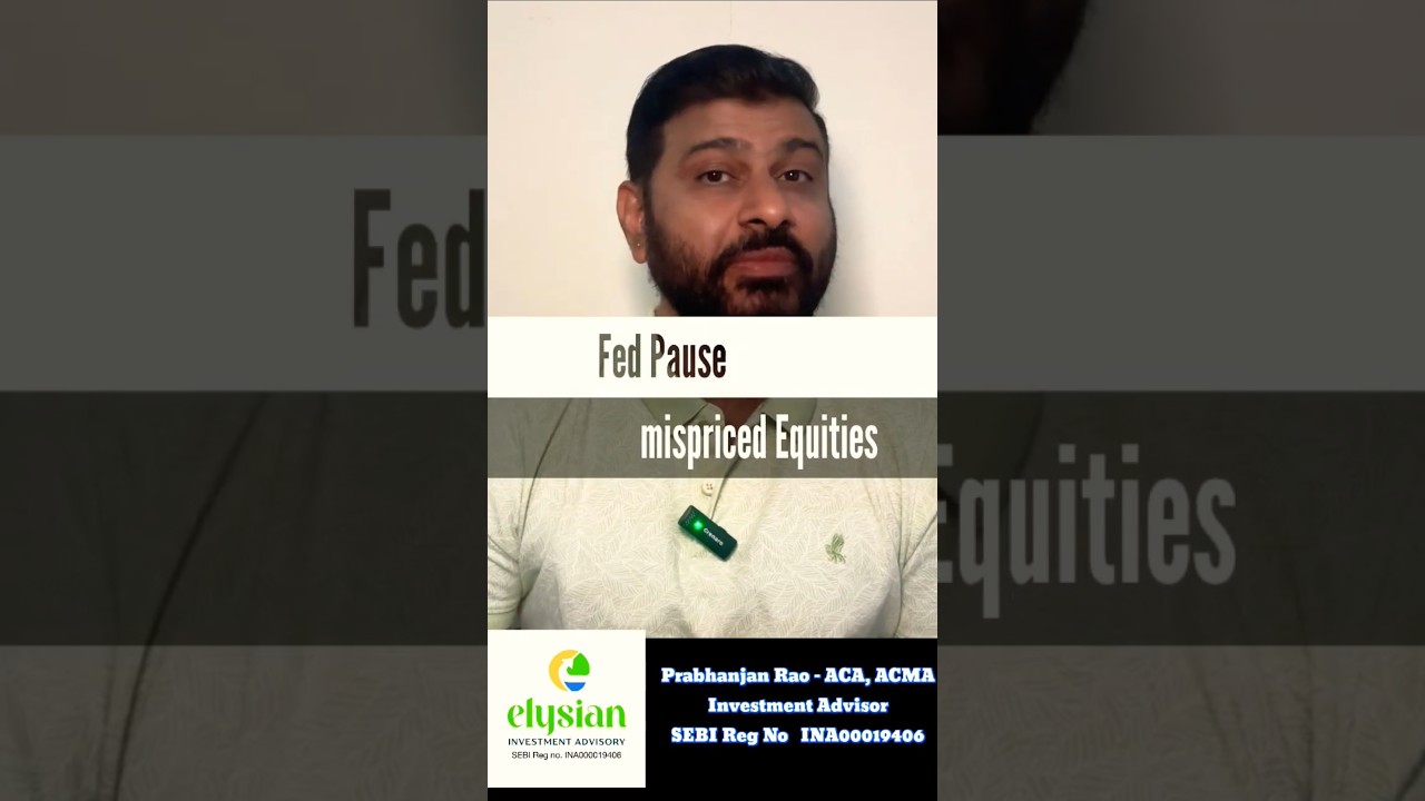Fed Pause - Mispriced Equities #youtubeshorts #elysianinvestment #stockmarket