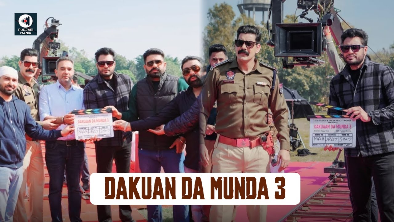 Dakuaan Da Munda 3 | Dev Kharoud | Happy Rode | Official Trailer, Release Date | Punjabi Mania