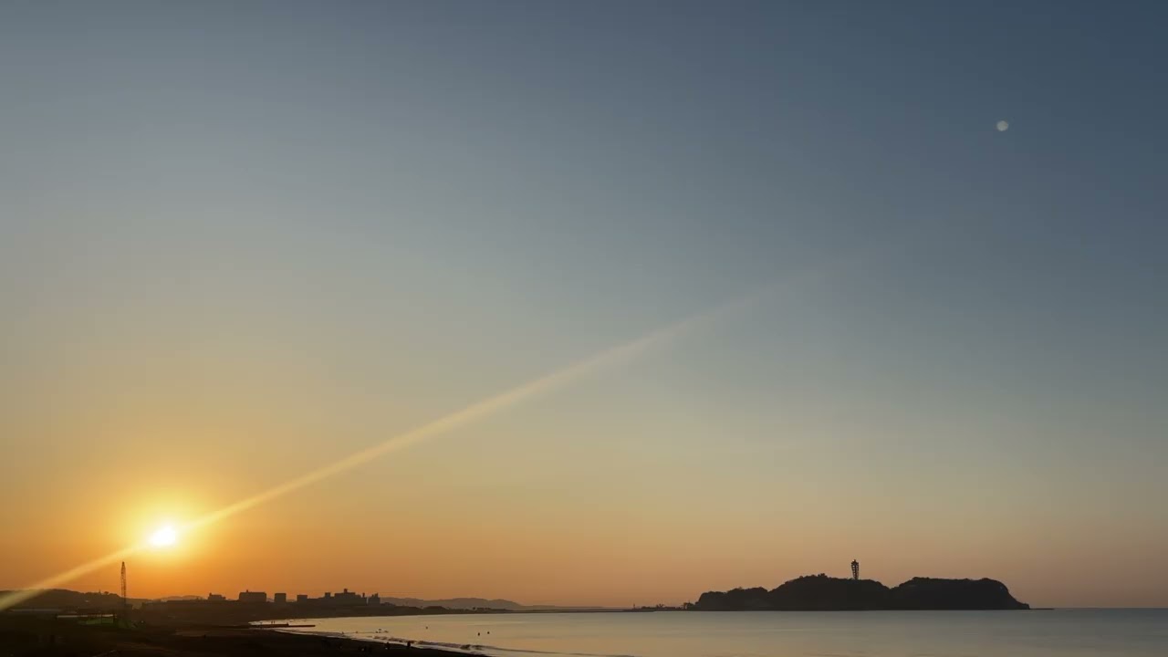【江ノ島・日の出】2026/02/21 江ノ島の朝日