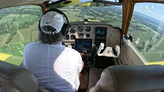 Bonanza Vtail pattern work Danville KY KDVK - Hyperspeed GoPro screenshot 5