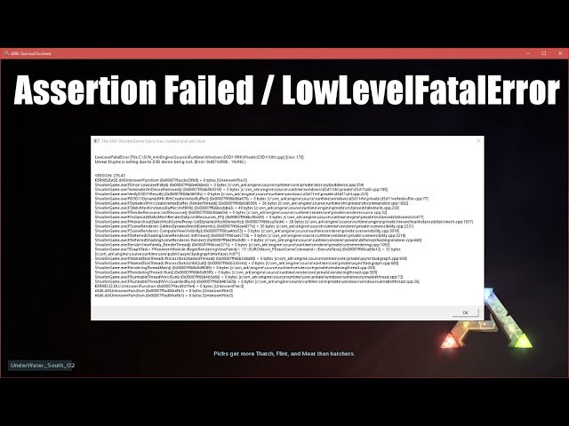 Low level fatal error