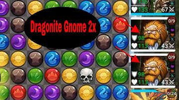 Gems Of War: Dragonite Gnome 2x xD