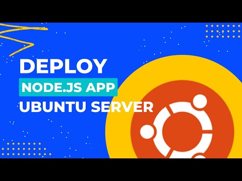 Video: Bagaimana cara menjalankan node js di Server Ubuntu?