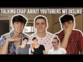 TALKING CRAP ABOUT YOUTUBERS WE DISLIKE w/ Itsnickbean & Bryce Hall | Zach Clayton