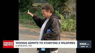 Investigators: West Spokane arson suspect told police she set Dishman Hills fires, too