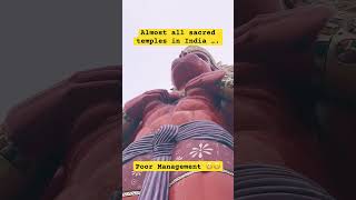 #temple #poor #management #sacred #indian #mandir #travel #channel #reels #interesting #notsomuch