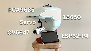 ESP32-P4 Live Camera Controller! (CSI, Pan-Tilt, OV5647, LVGL)