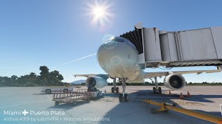 Microsoft Flight Simulator | Miami - Puerto Plata | Airbus A319