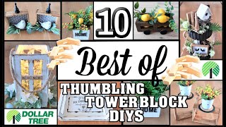 10 BEST TUMBLING TOWER BLOCKS DIYS EVER II DIYS FROM DOLLAR TREE TUMBLING TOWER BLOCKS II HIGH END