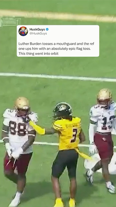 Ref launched that flag 🤣