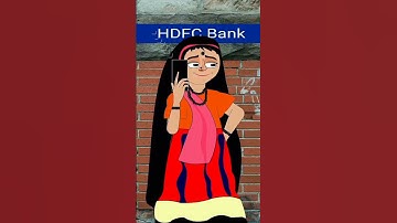 HDFC BANK MAIN ACCOUNT 😆 #shortfeed #funny #anima #comedyvideos #shorts #virelshorts #round2hell