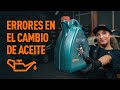 Top 5 de errores producidos al cambiar el aceite uno mismo  consejos de autodoc