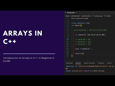 Introduction to Arrays in C++ | C++ Tutorials for Beginners #14