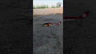 3D Printed Mi24 Hind RC helicopter Flying Out #shorts