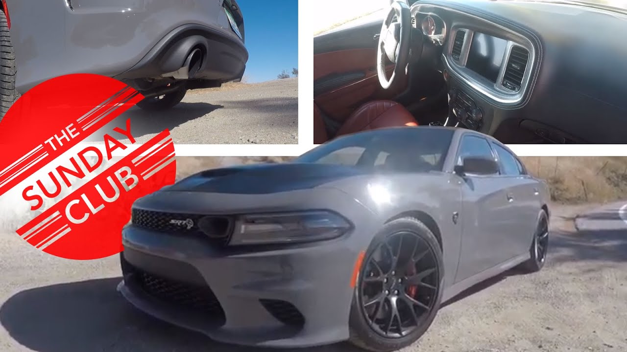 Dodge Charger SRT Hellcat Exhaust Sound + Driving + Walkaround YouTube