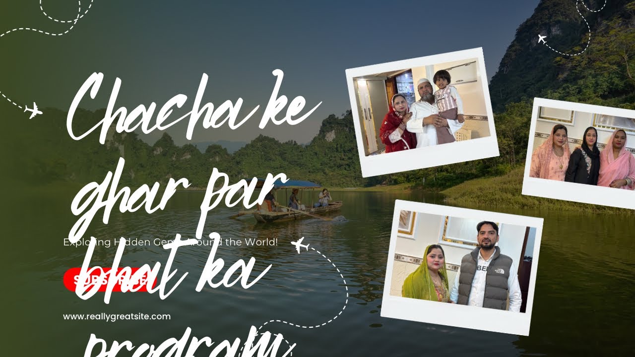 Chacha ke ghar par Bhat ka ￼program 