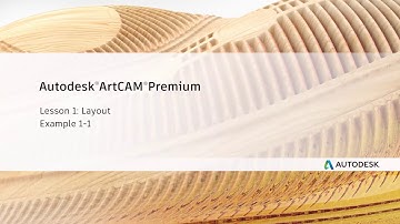Introduction to ArtCAM Premium 1 1