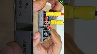 How to make a 3 Phase AC to DC Rectifier for Wind Turbine Generator #shorts #generator  #rectifier